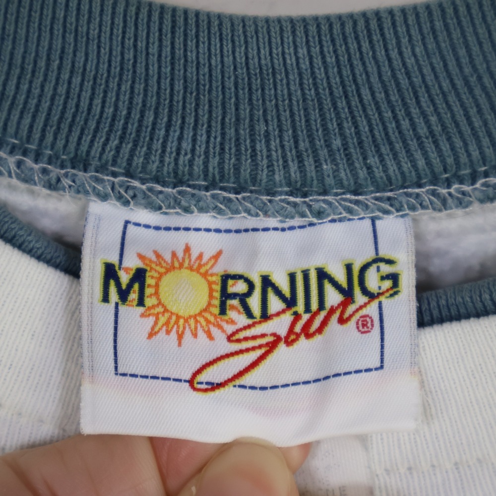 White Scenic Farm Graphic Sweatshirt - Picture 5 of 16